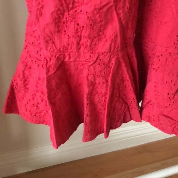 3/$20 Lace up front and lace jumpsuit with flare culottes - Picture 4 of 4